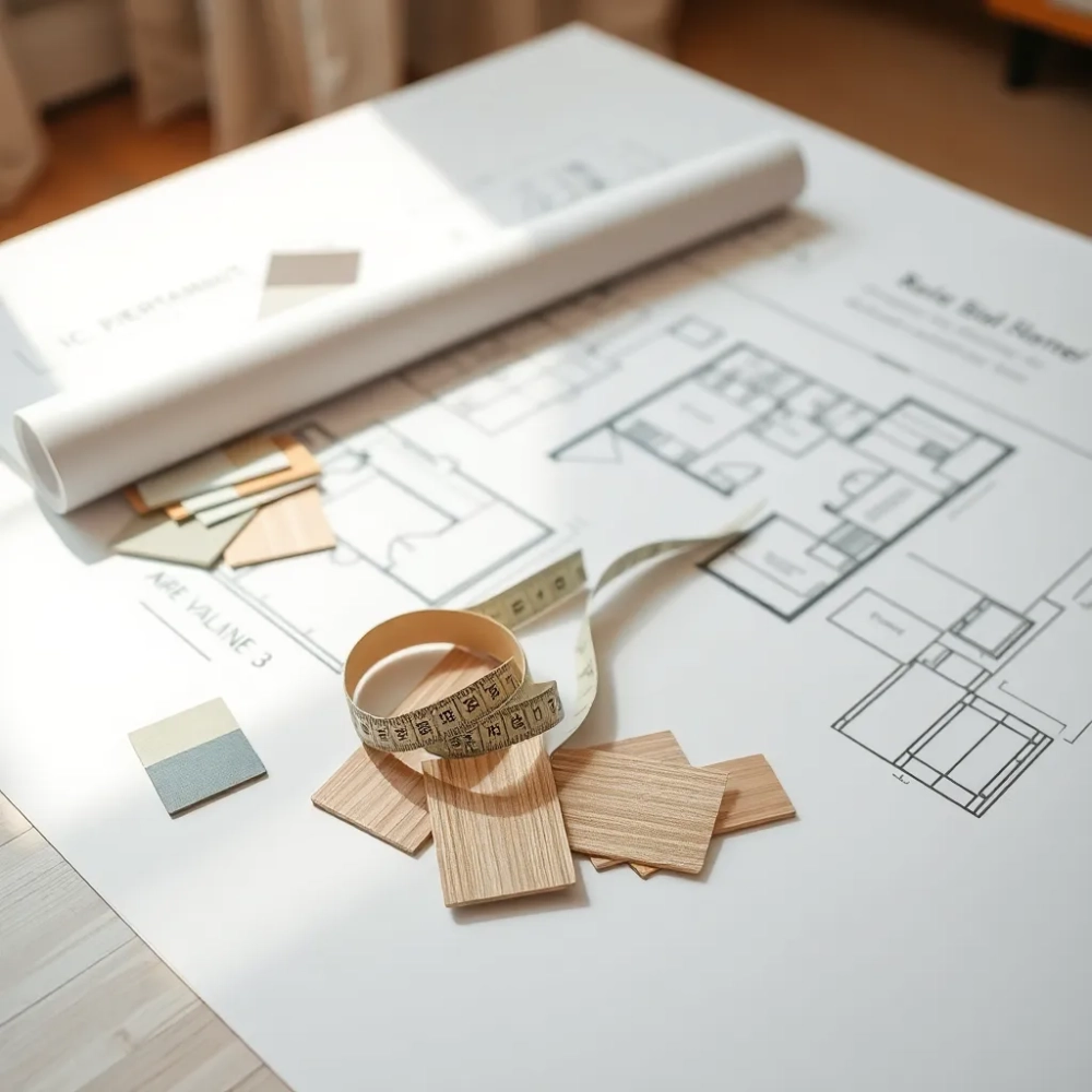 Plan wykończenia mieszkania