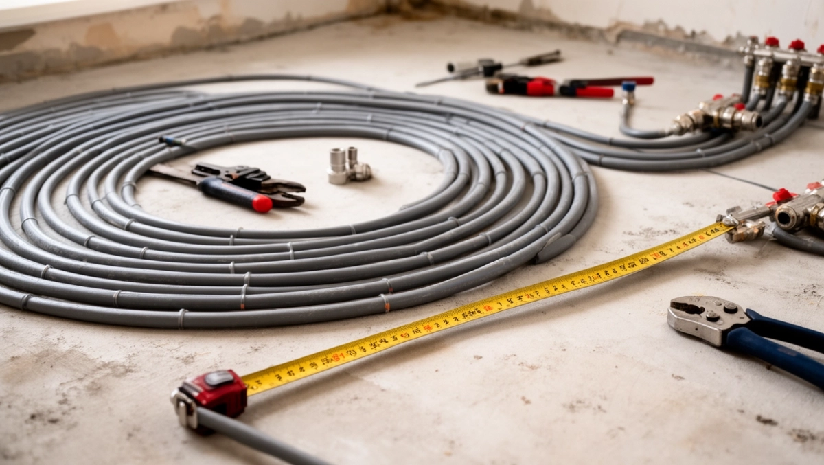 Podłogówka cena za m2 robocizny bez materiału