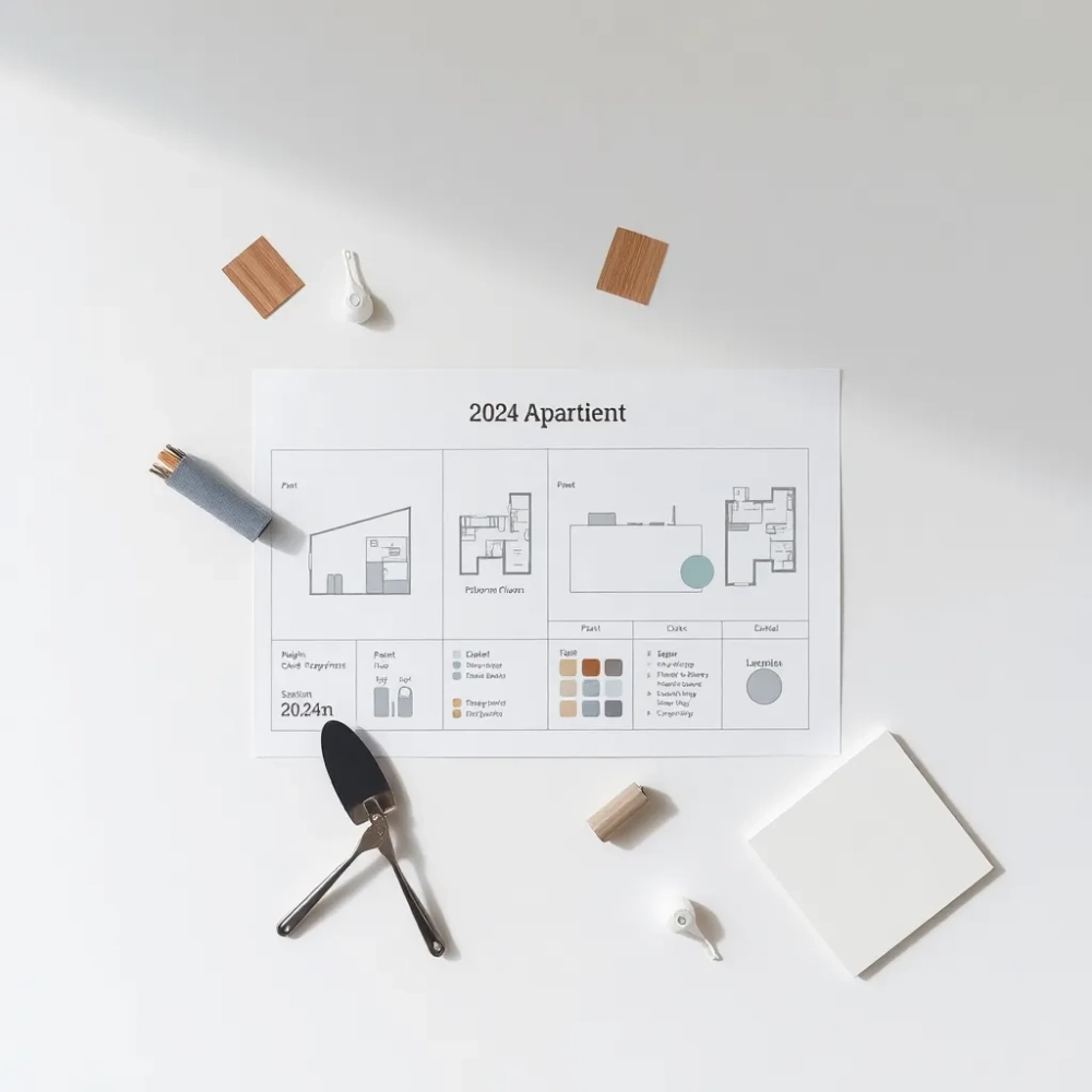 Przykładowy kosztorys wykończenia mieszkania 2024