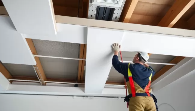 Jaki jest koszt robocizny sufitu podwieszanego Łódź