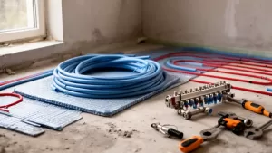 Podłogówka cena za m2 robocizny 2025