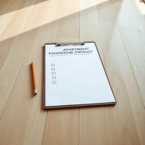 Wykończenie mieszkania checklista