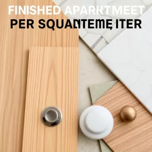 Wykończenie mieszkania pod klucz cena za m2